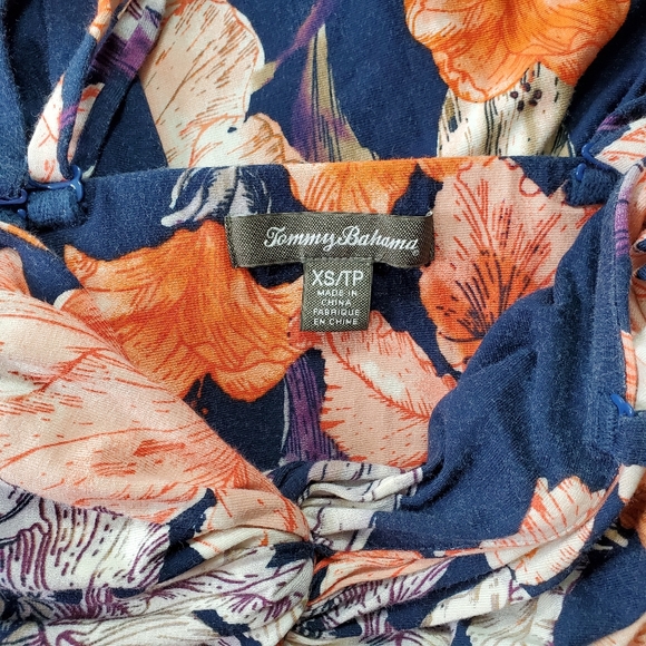 TOMMY BAHAMA MAXI SPAGHETTI STRAP/STRAPLESS XS/TP - Picture 3 of 12